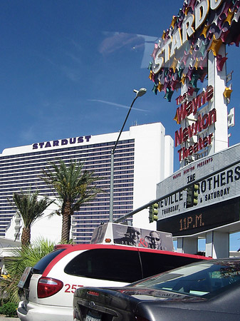 Las Vegas aus dem Auto