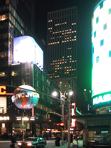Times Square bei Nacht