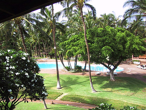 Hotelanlage auf Maui Fotos